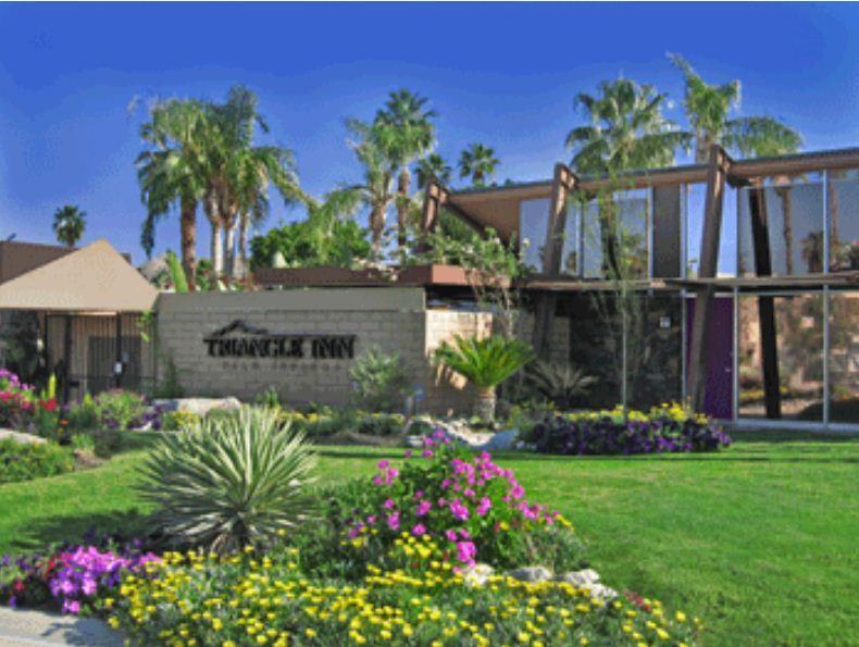 Triangle Inn Clothing Optional Resort For Men Palm Springs Exteriér fotografie