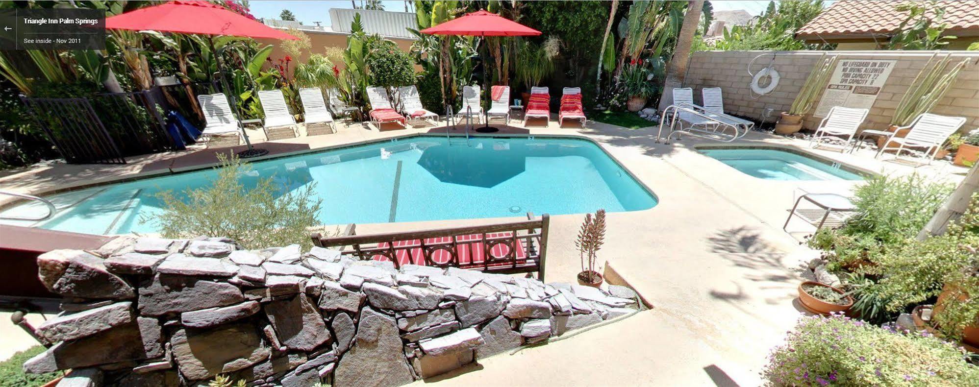 Triangle Inn Clothing Optional Resort For Men Palm Springs Exteriér fotografie